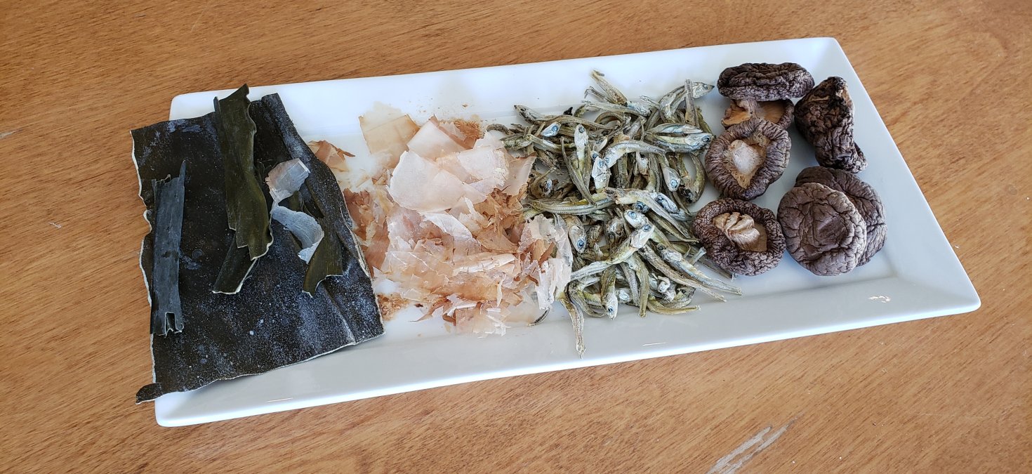 Dashi Ingredients