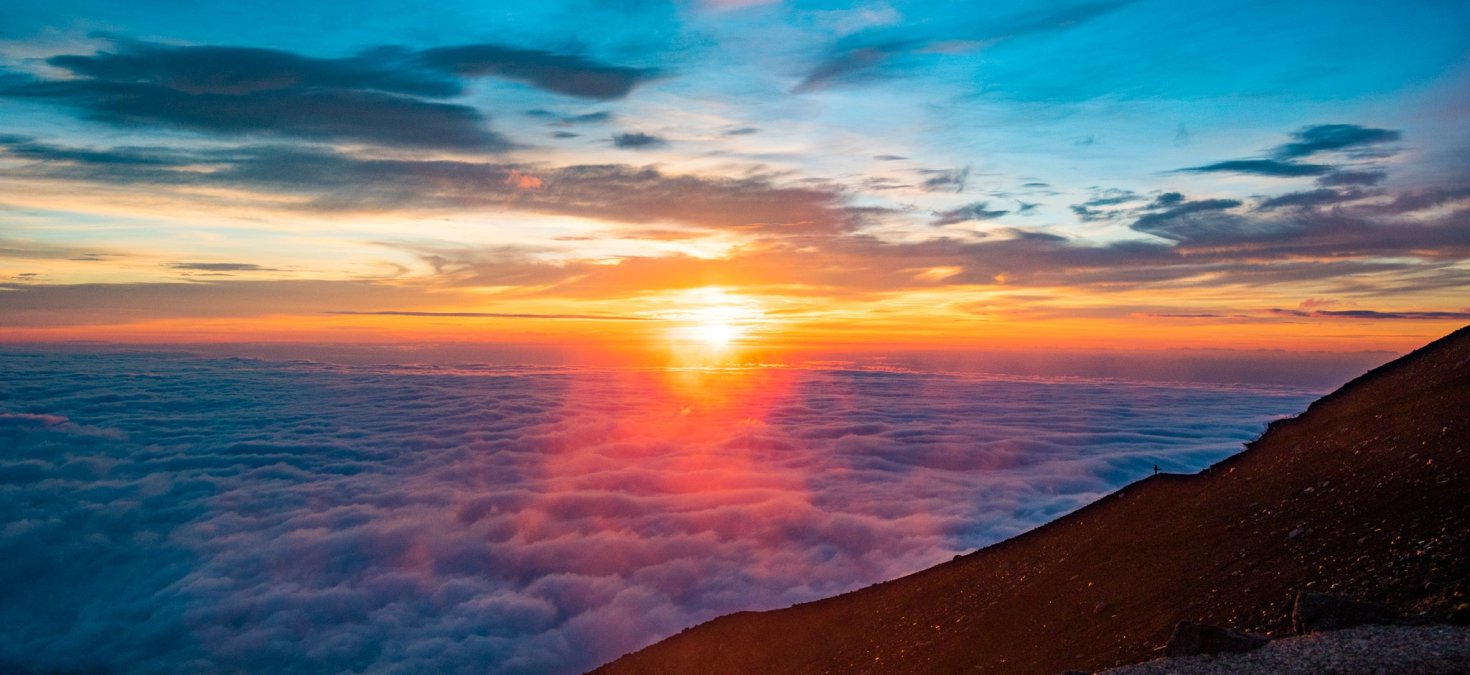 fuji san sunrise